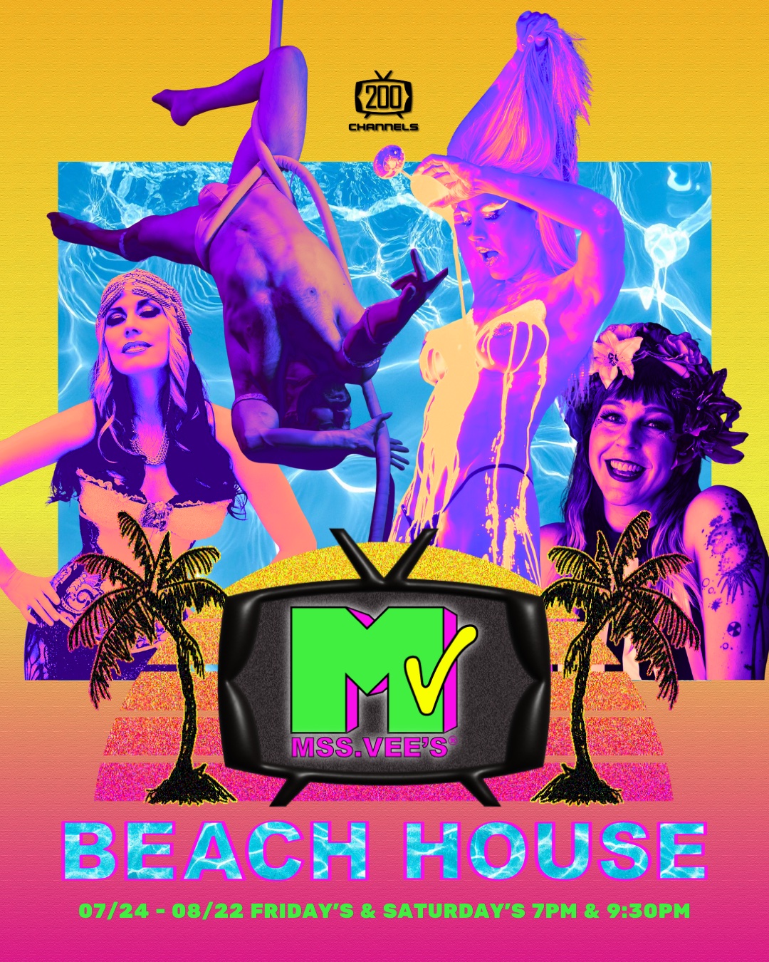 Mss Vee's Beach House at 200 Channels